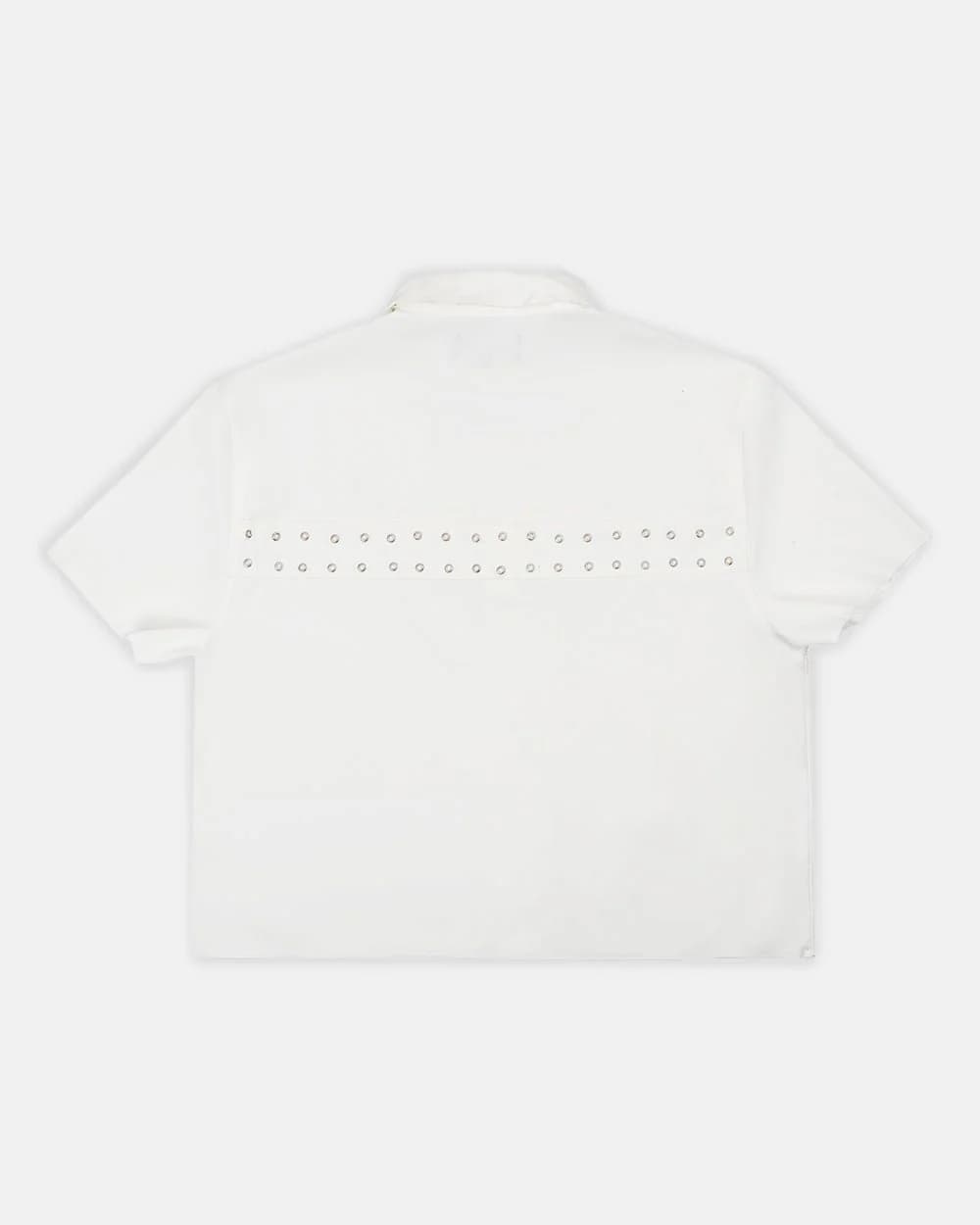 EYELET SHIRT OFF WHITE 3