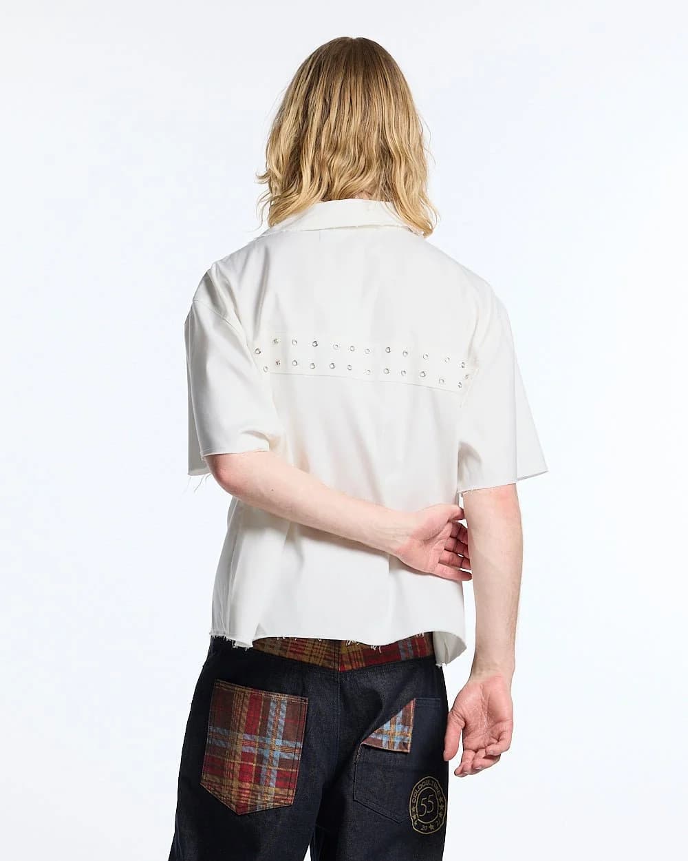 EYELET SHIRT OFF WHITE 2