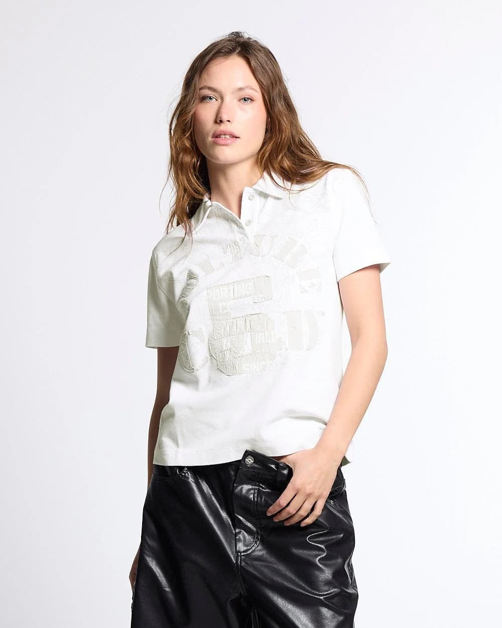 LOOPING POLO WHITE 7
