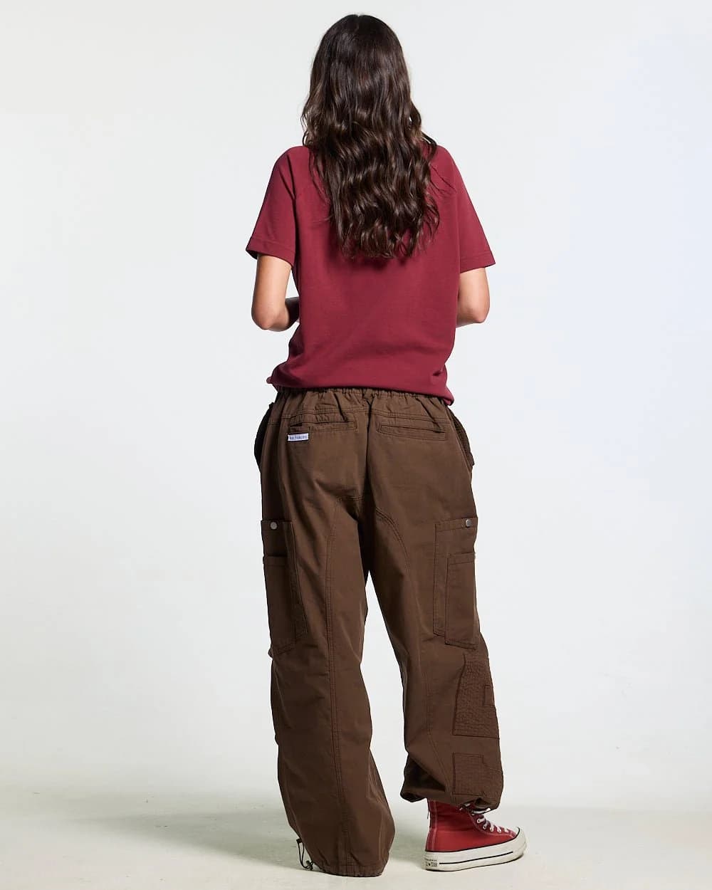 GOTHIC DISTRESSED POLO BURGUNDY 7