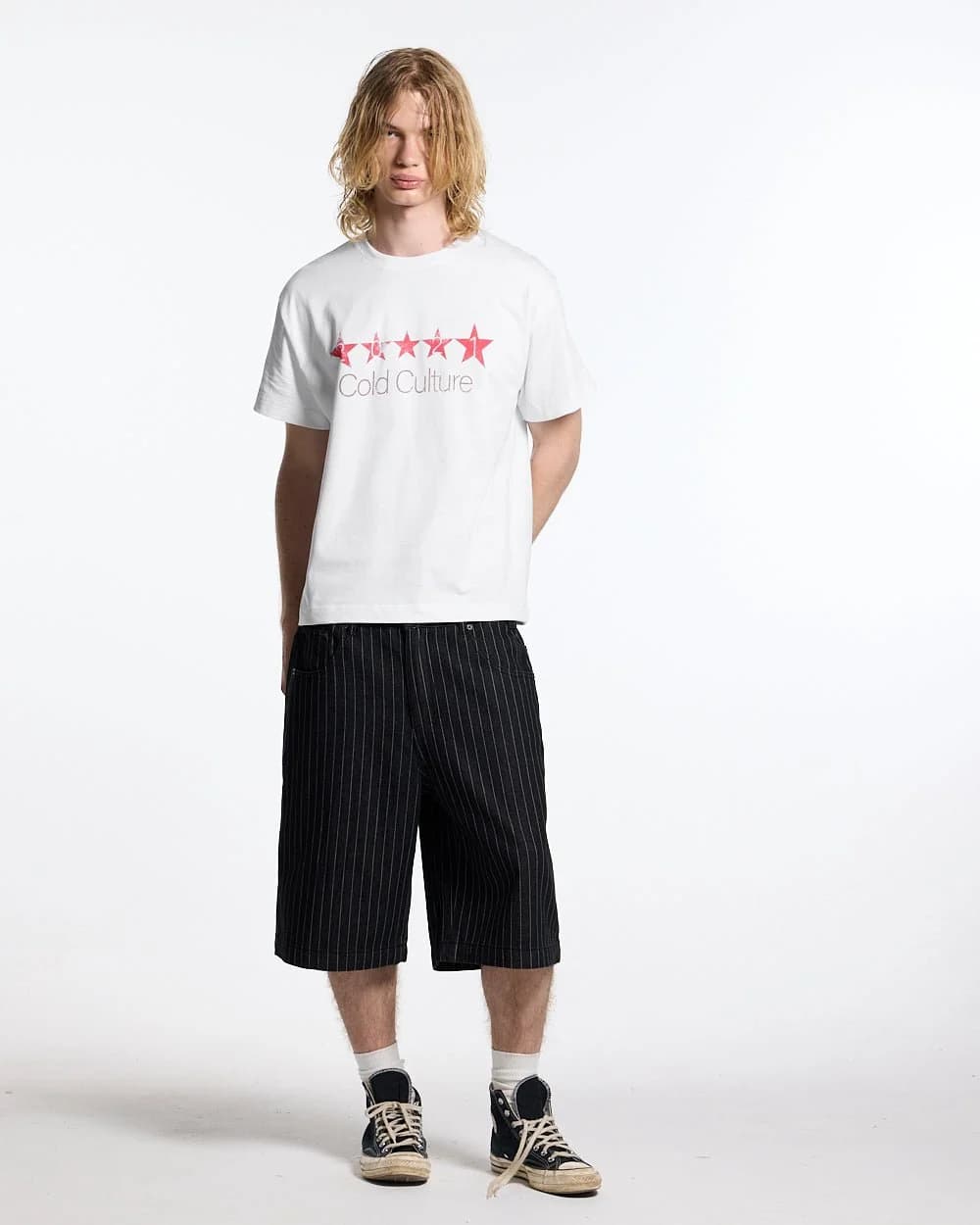 FIVE STARS TEE WHITE 2