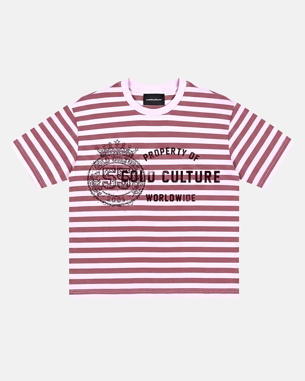 PROPERTY TEE PINK by COLD CULTURE