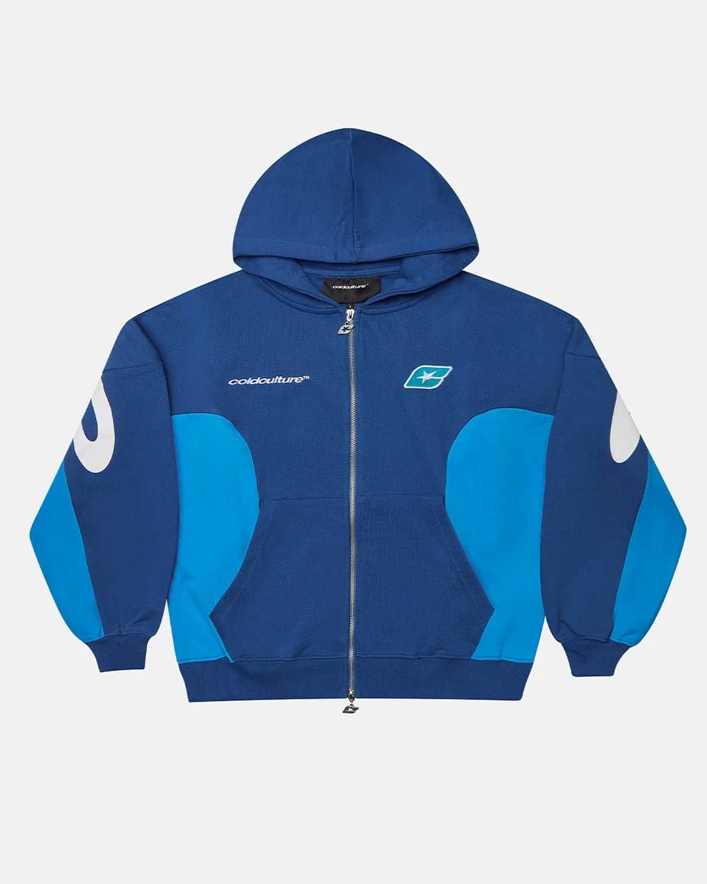 TWISTTER ZIP HOODIE BLUE 4