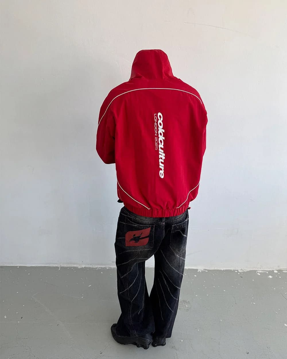LONDON SET JACKET RED by COLD CULTURE