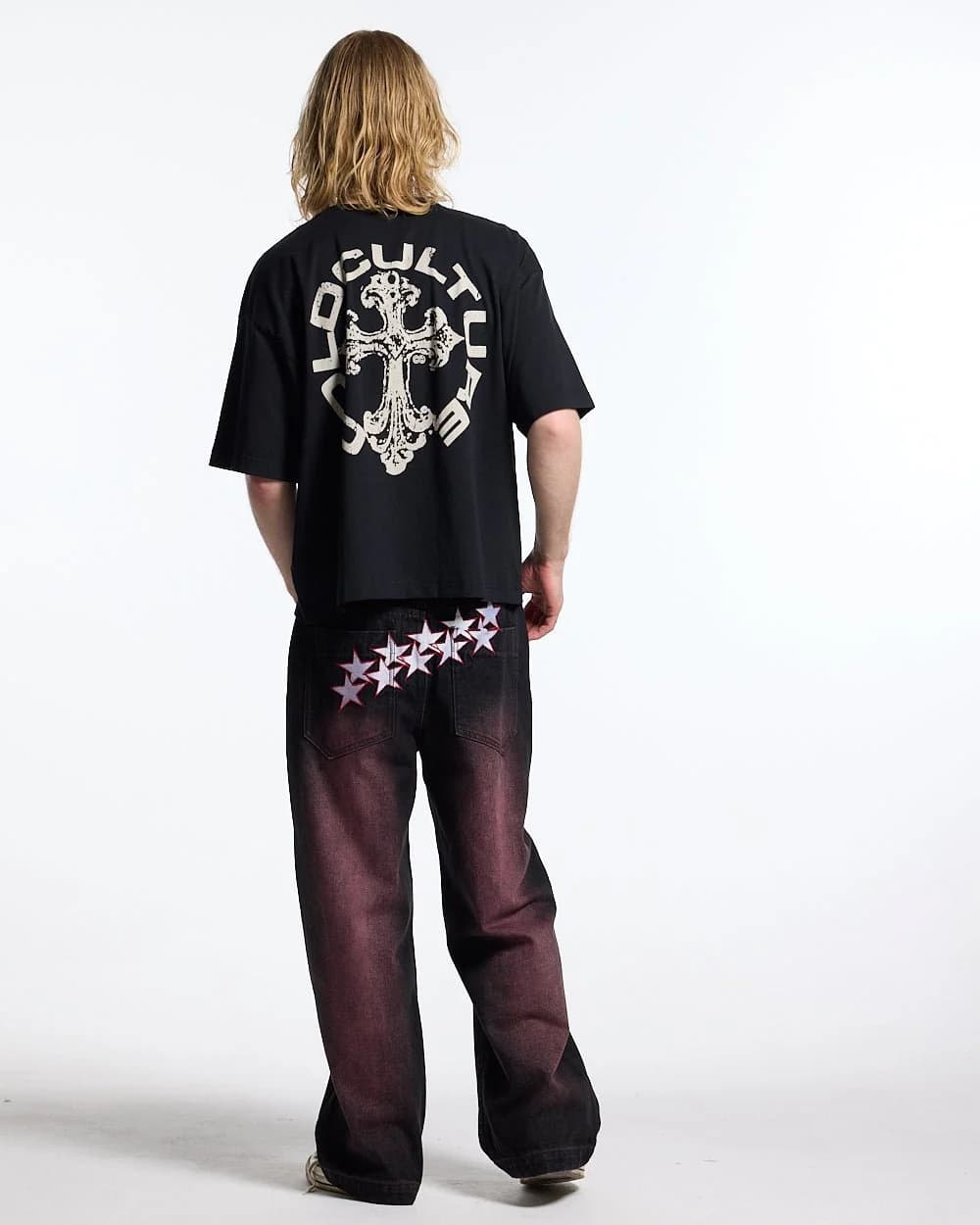 DISCHARGE TEE BLACK 6