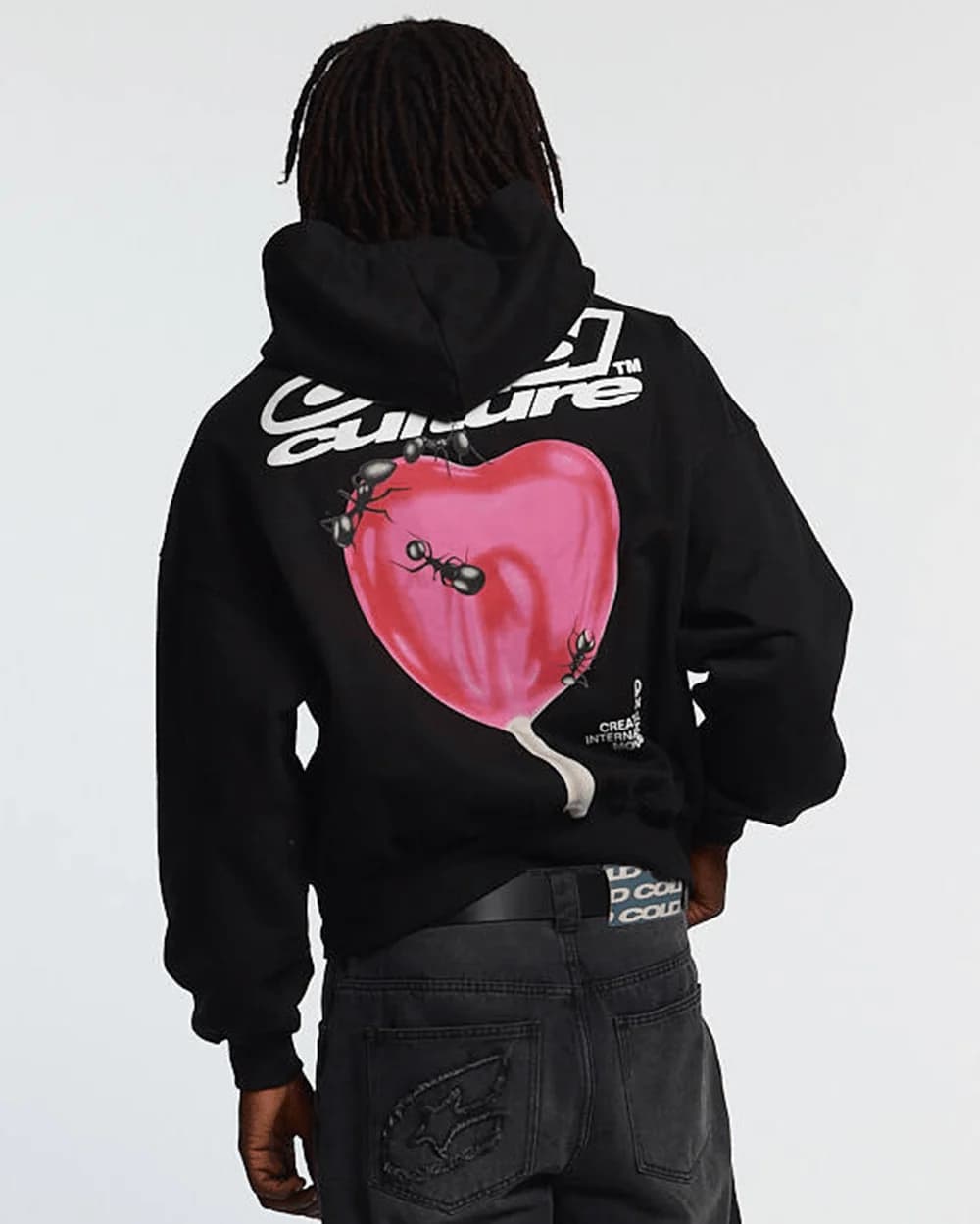 LOLLIPOP ZIP HOODIE BLACK 2