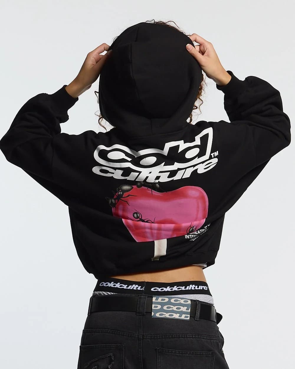LOLLIPOP ZIP HOODIE BLACK 6