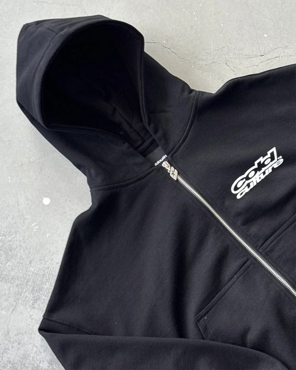 LOLLIPOP ZIP HOODIE BLACK 9