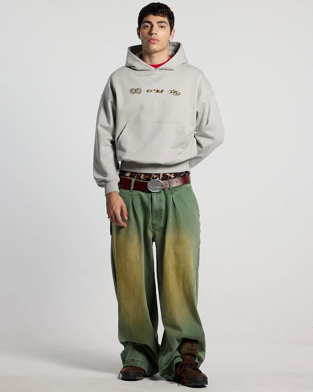VERTICAL HOODIE LIGHT GREY 4