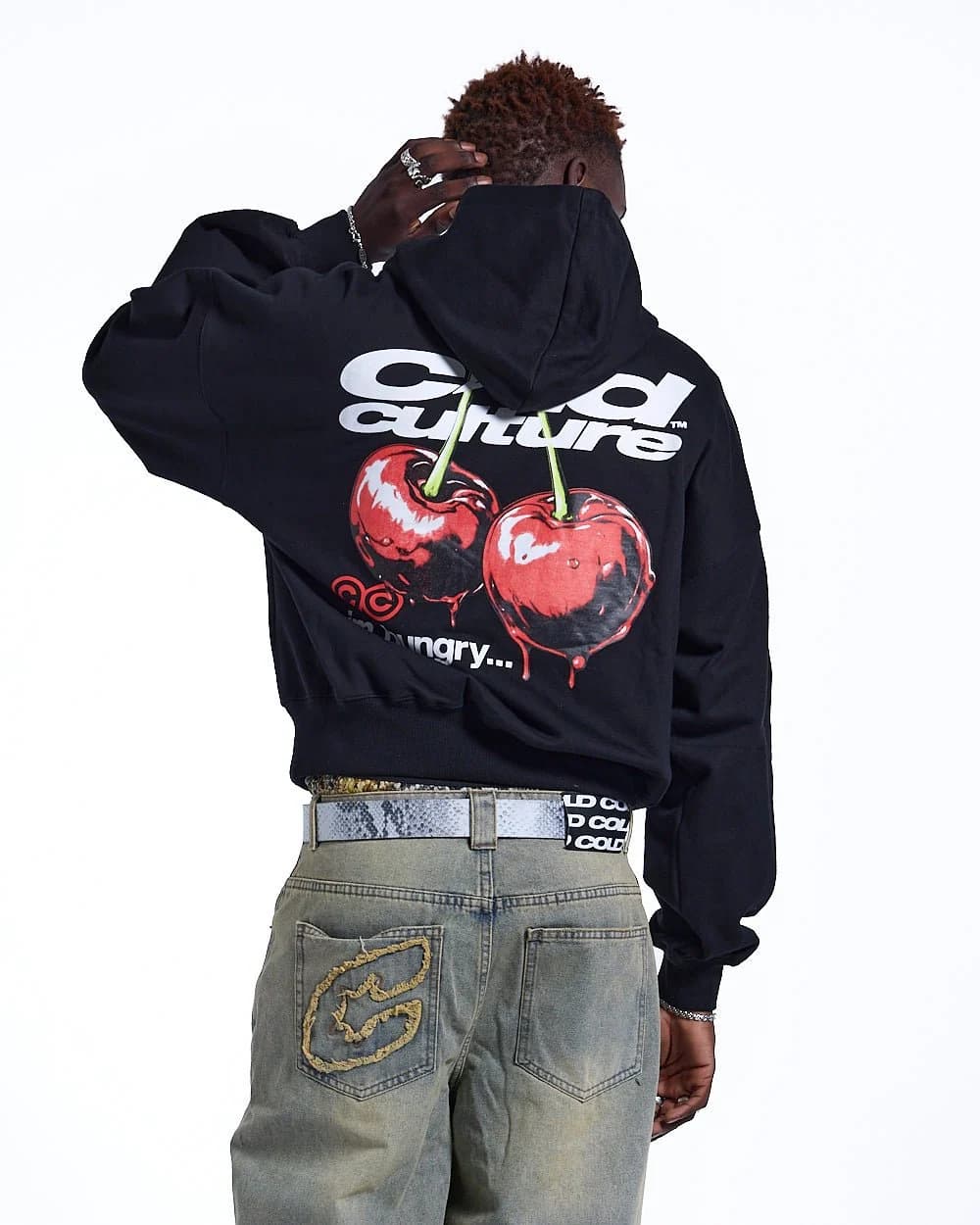 CHERRY HOODIE BLACK 2
