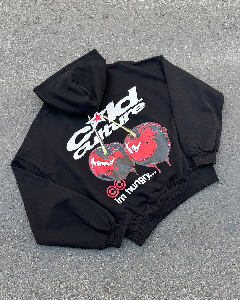 CHERRY HOODIE BLACK 8
