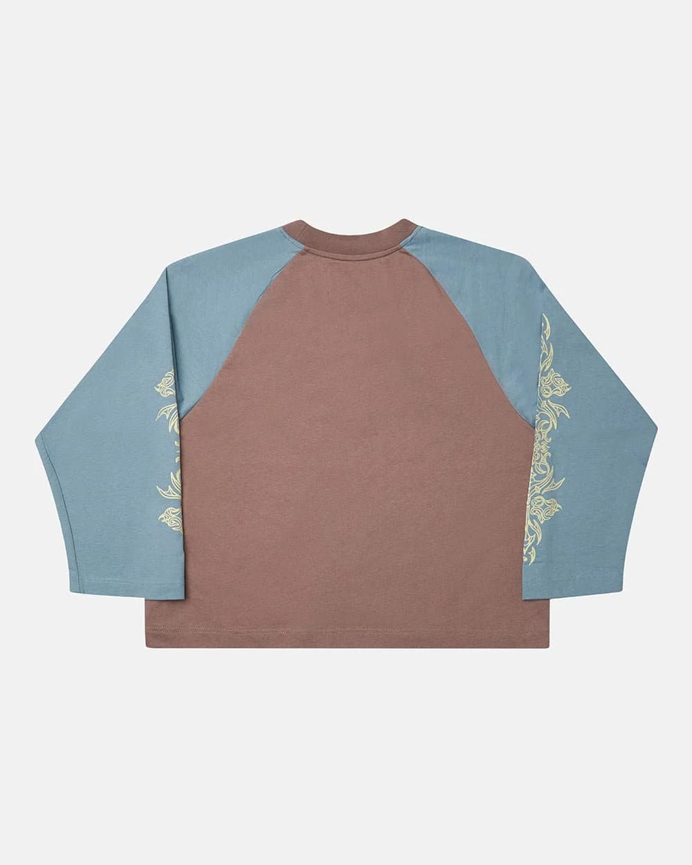 TRIBAL LONGSLEEVE BROWN & BLUE 2