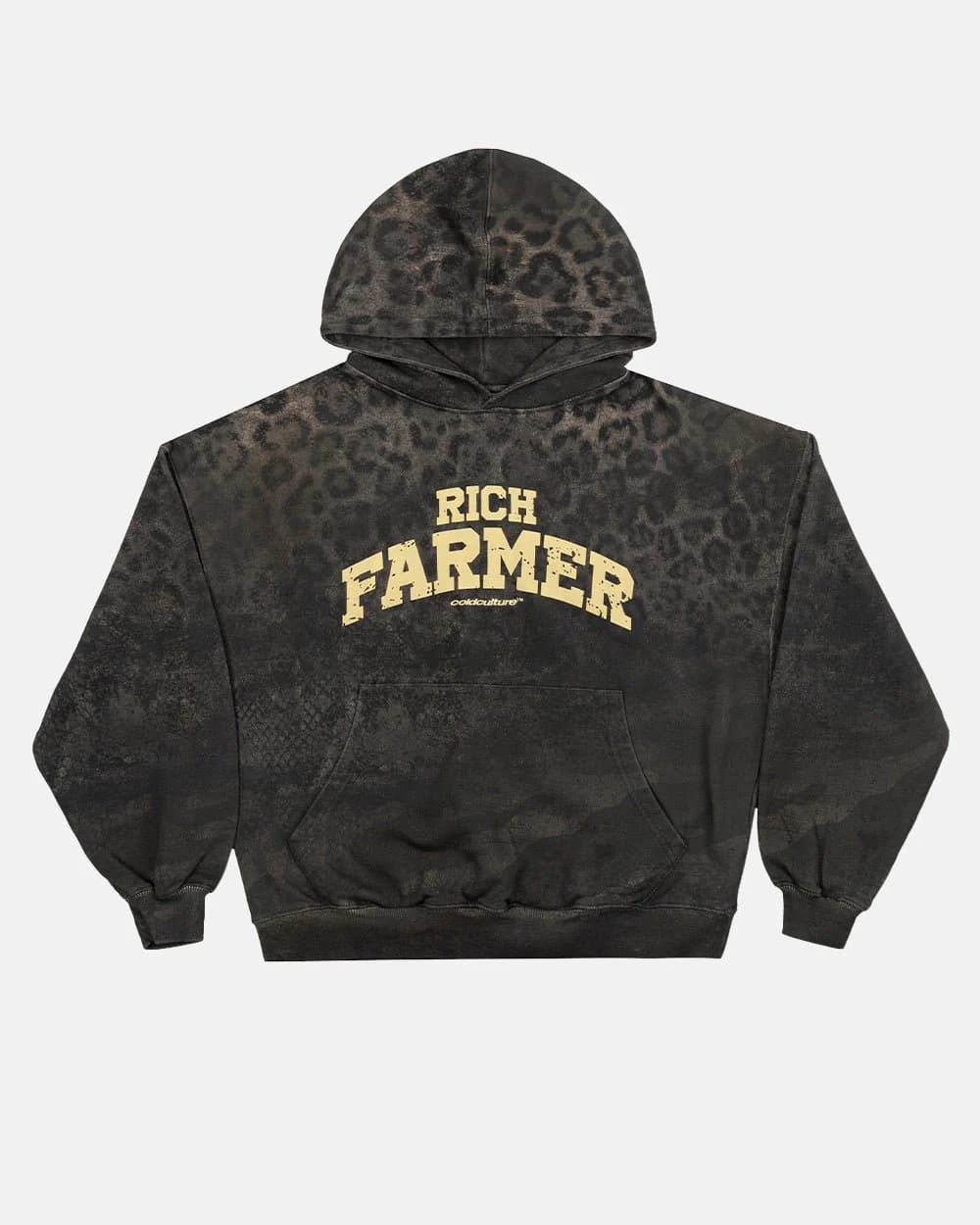 RICH FARMER HOODIE DARK GREY by COLD CULTURE