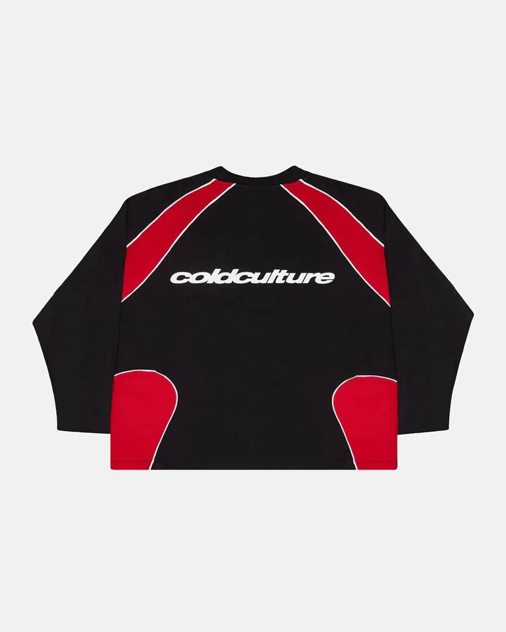 SLIDER LONGSLEEVE TEE BLACK & RED 3