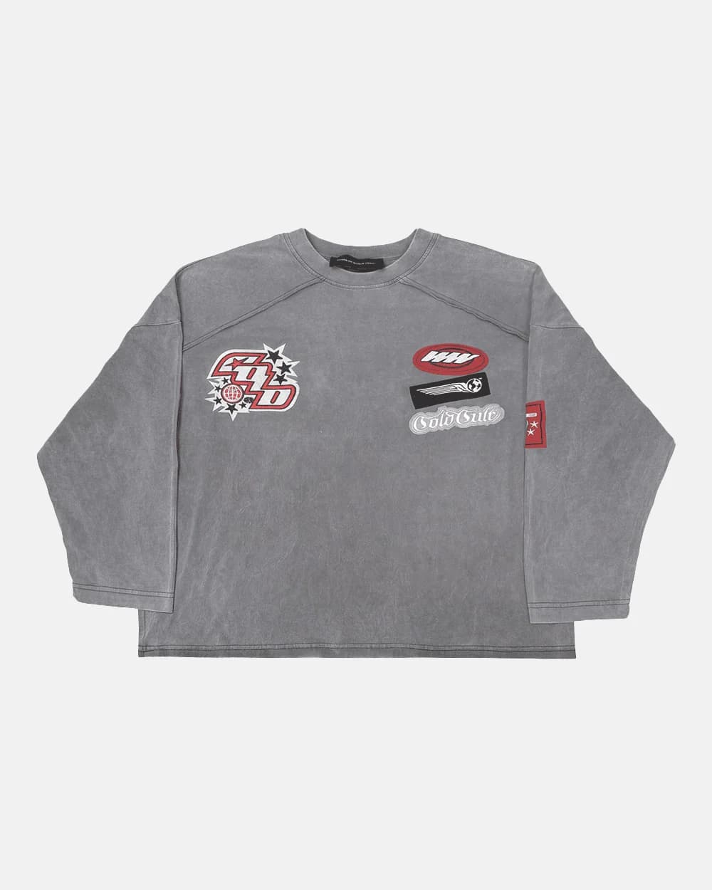 WALKER LONGSLEEVE LIGHT GREY by COLD CULTURE