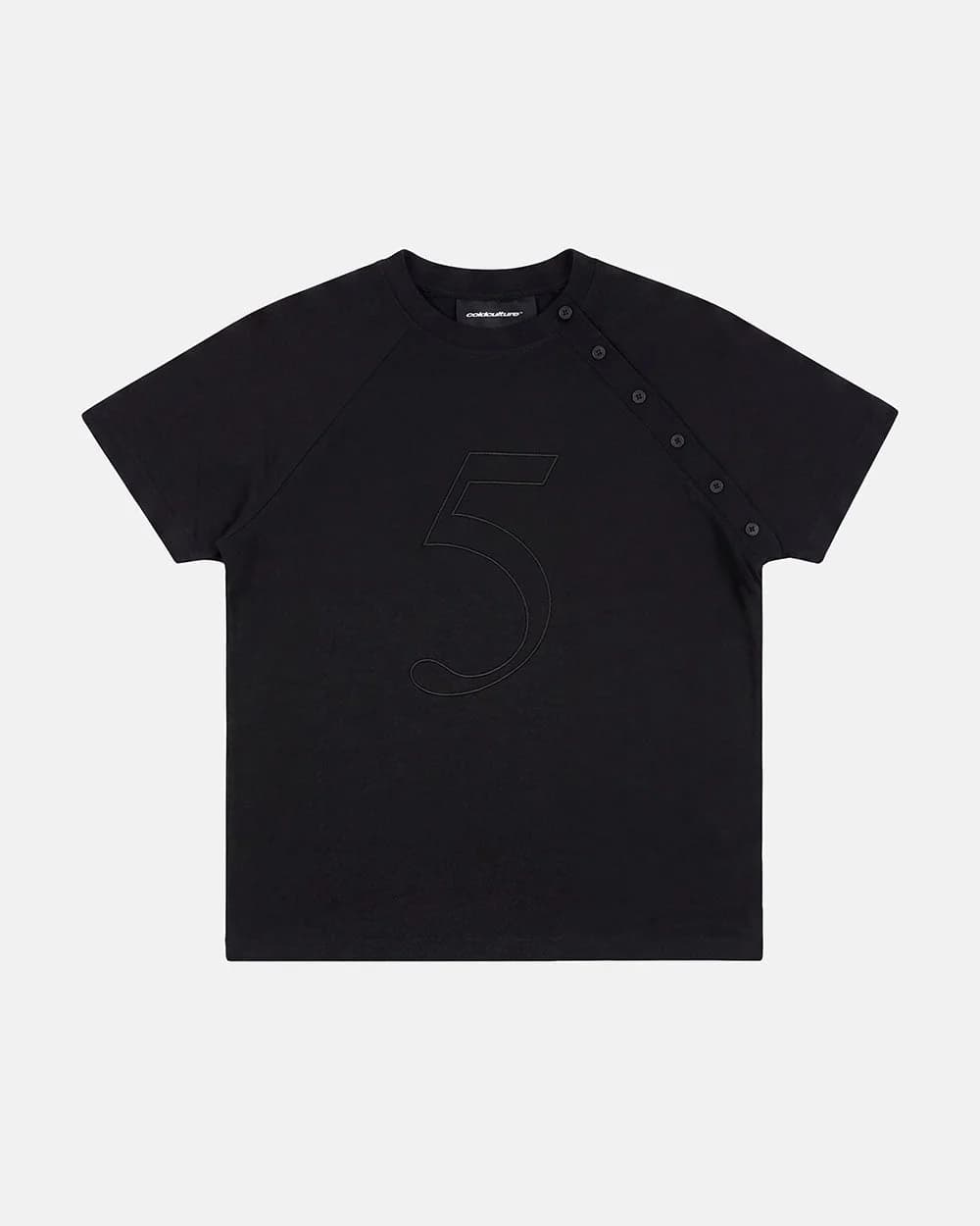 UNIT 05 TEE BLACK by COLD CULTURE