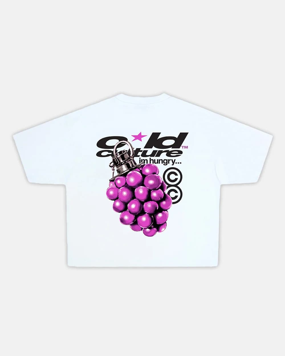 BOOM TEE WHITE by COLD CULTURE