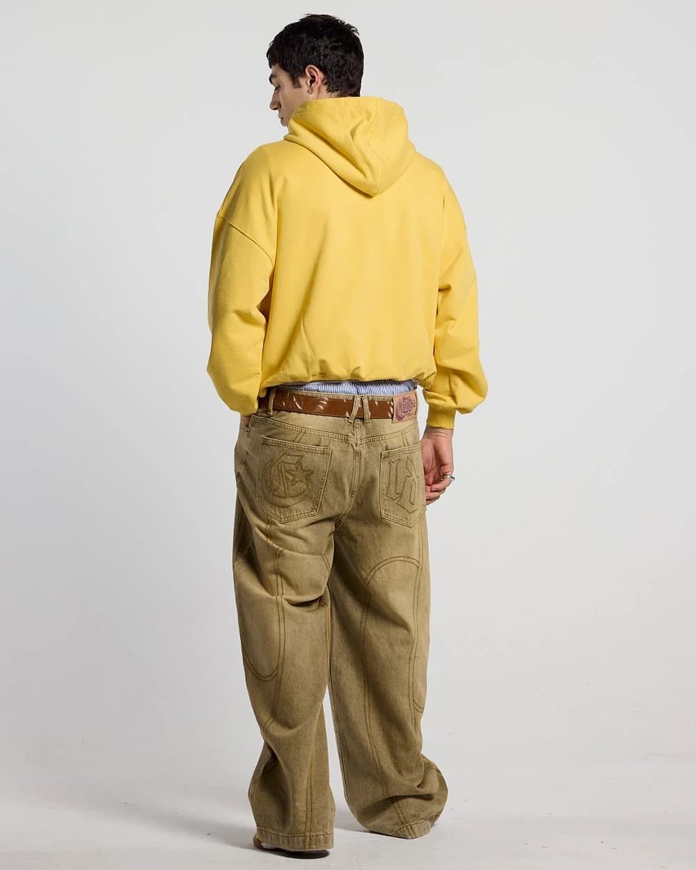 COLD 521 HOODIE YELLOW 4