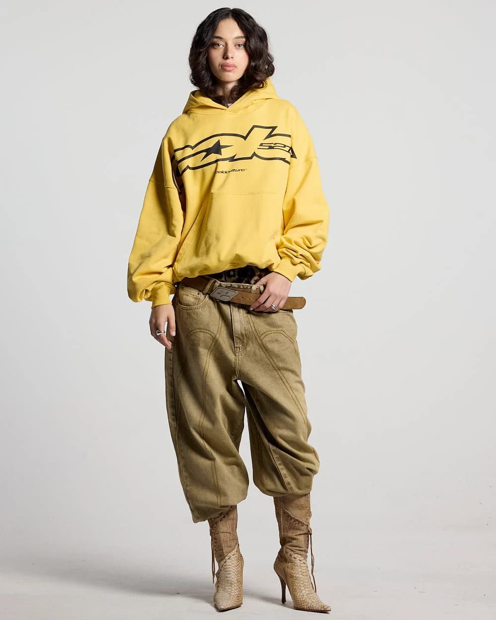 COLD 521 HOODIE YELLOW 5