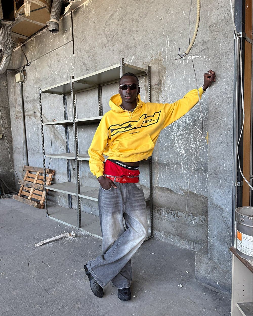 COLD 521 HOODIE YELLOW 7
