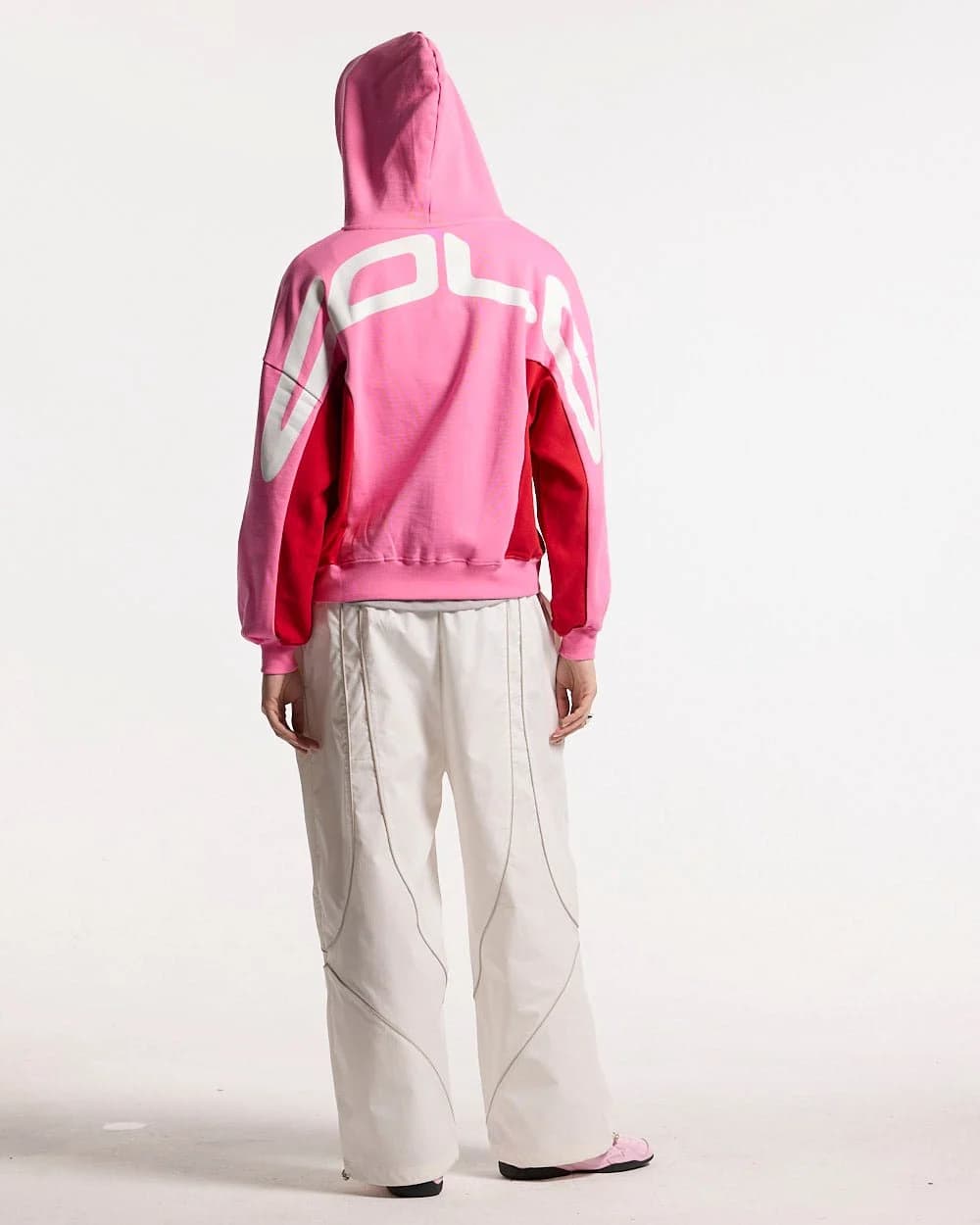 TWISTTER ZIP HOODIE PINK 5