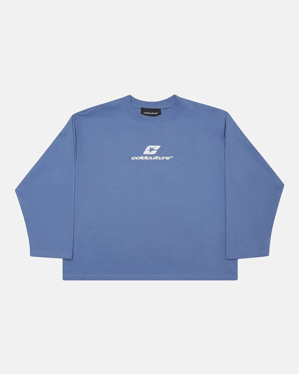 CURVED LONGSLEEVE BLUE 3