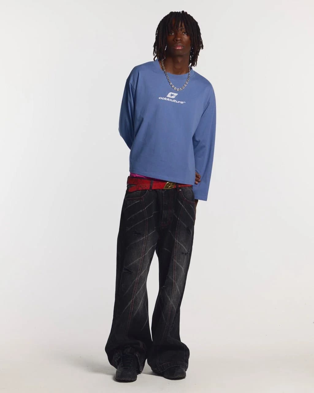 CURVED LONGSLEEVE BLUE 4