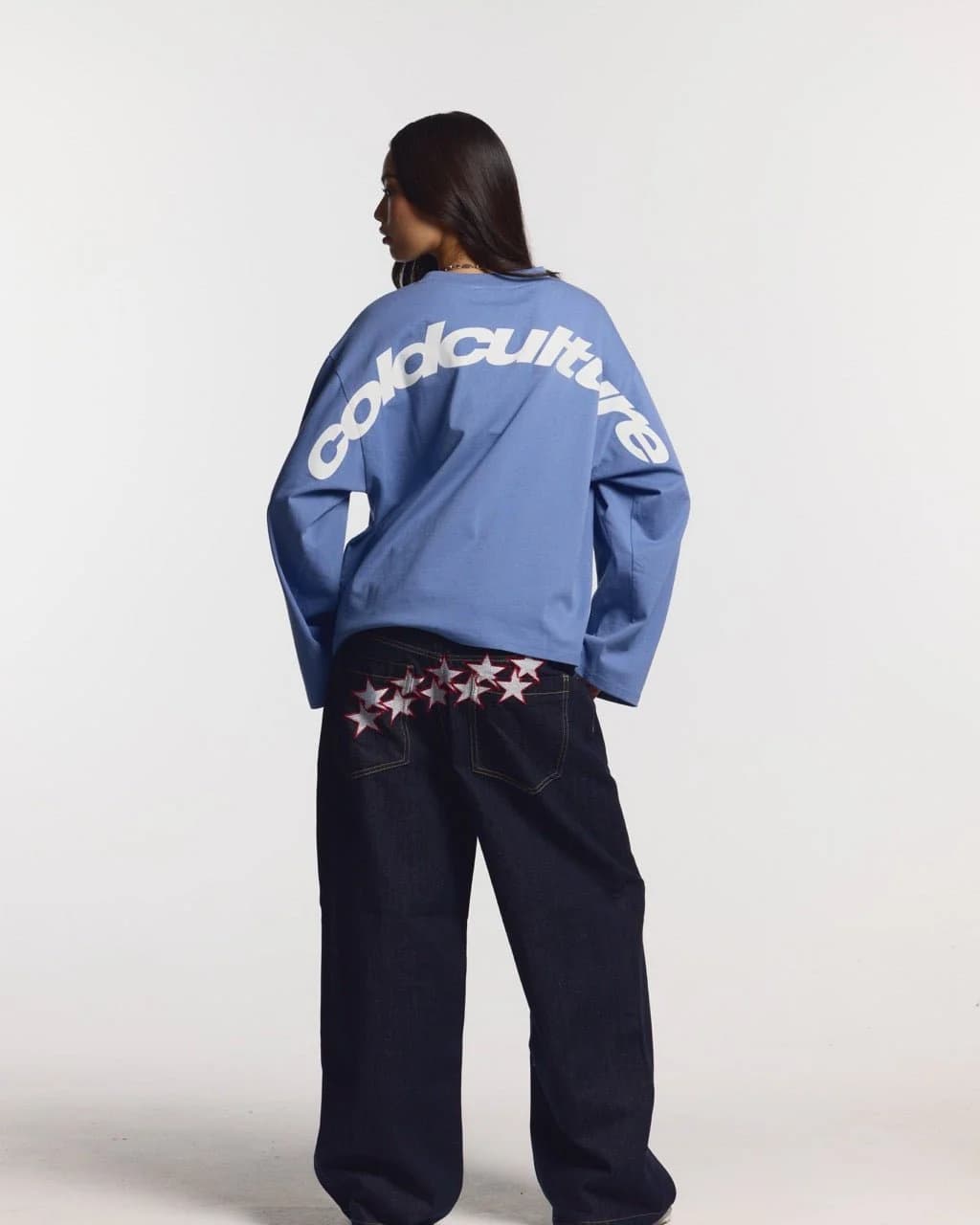 CURVED LONGSLEEVE BLUE 5