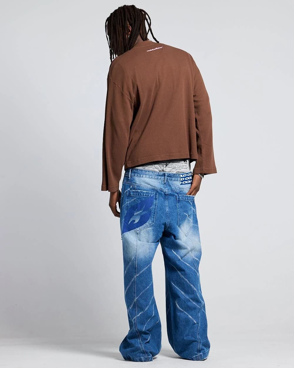 BURNT ICONS LONGSLEEVE OFF BROWN 4