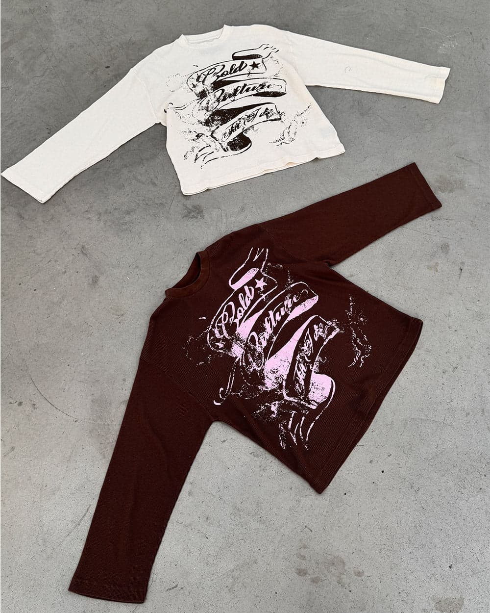 BURNT ICONS LONGSLEEVE OFF BROWN 7