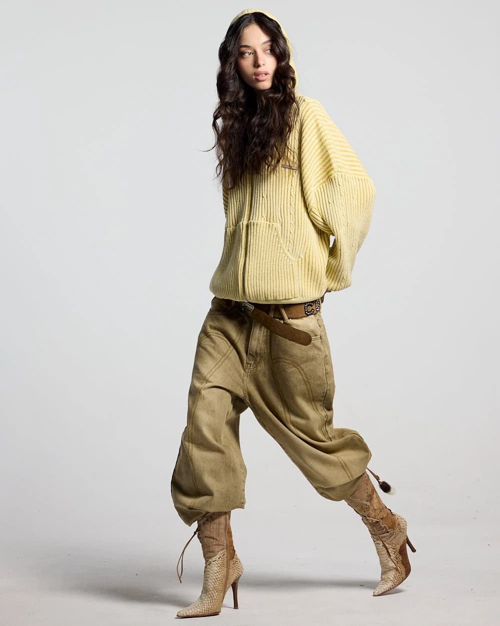 VIBE JUNCTION KNIT LIGHT YELLOW 5