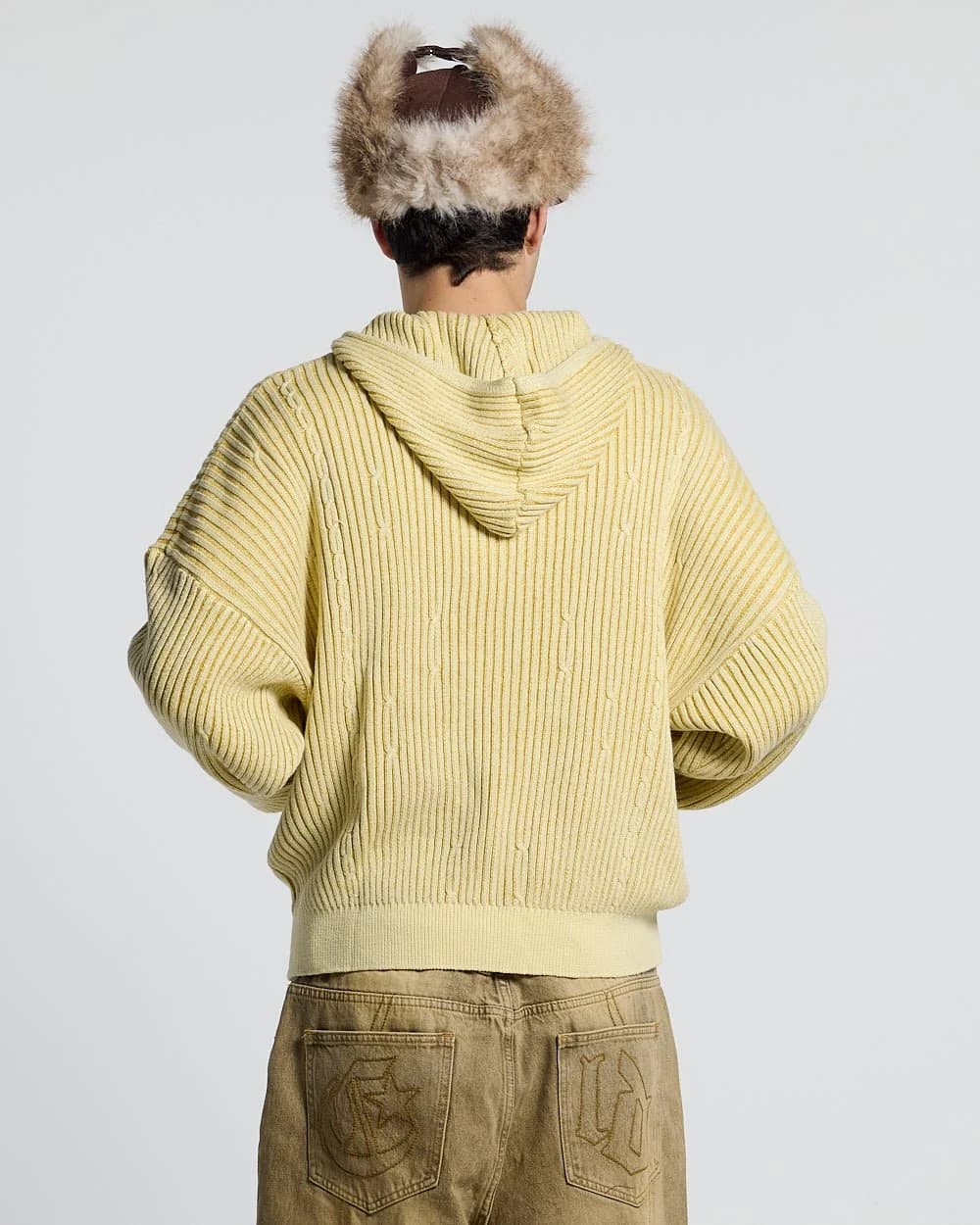 VIBE JUNCTION KNIT LIGHT YELLOW 4