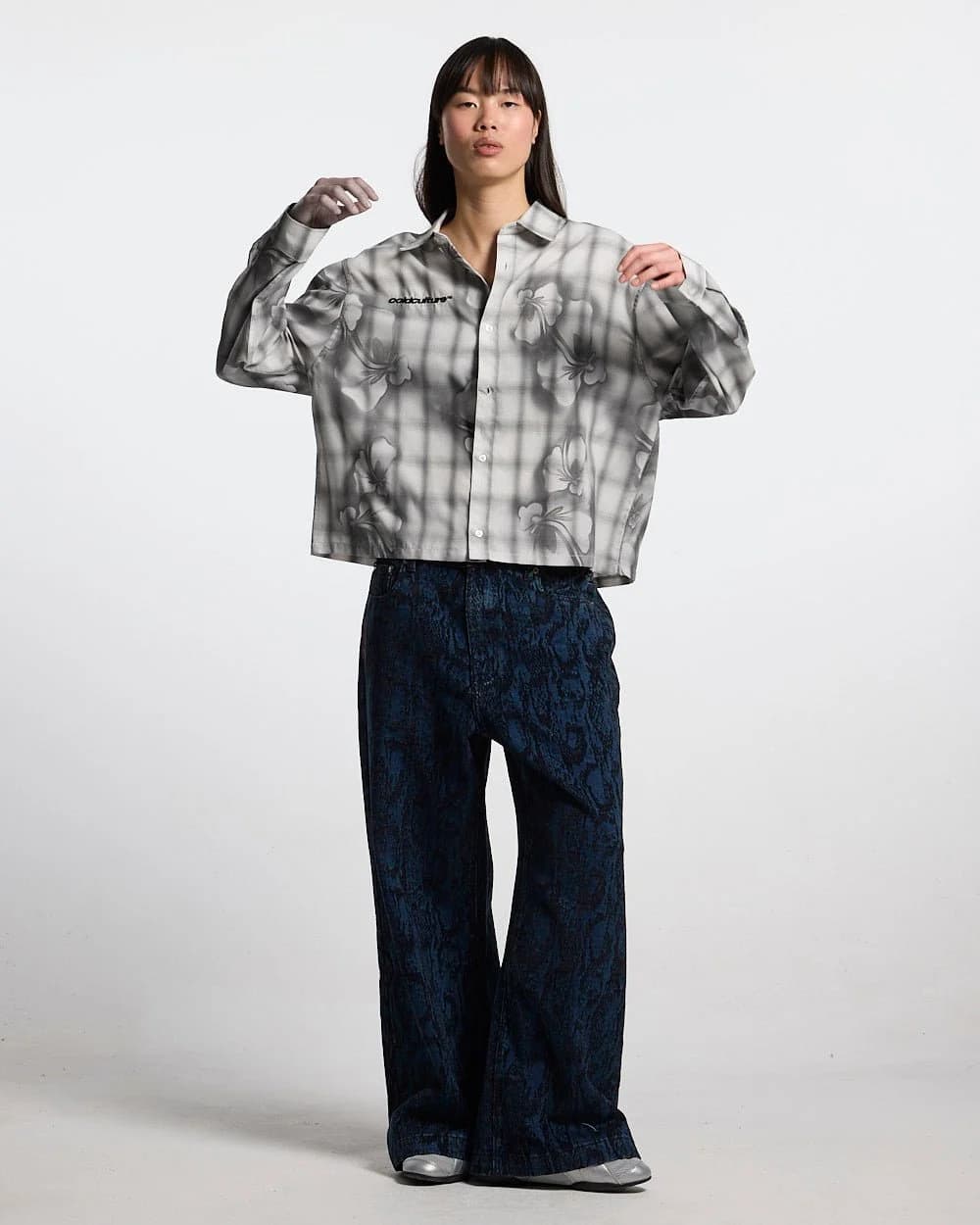 ALOHA SHIRT GREY 5