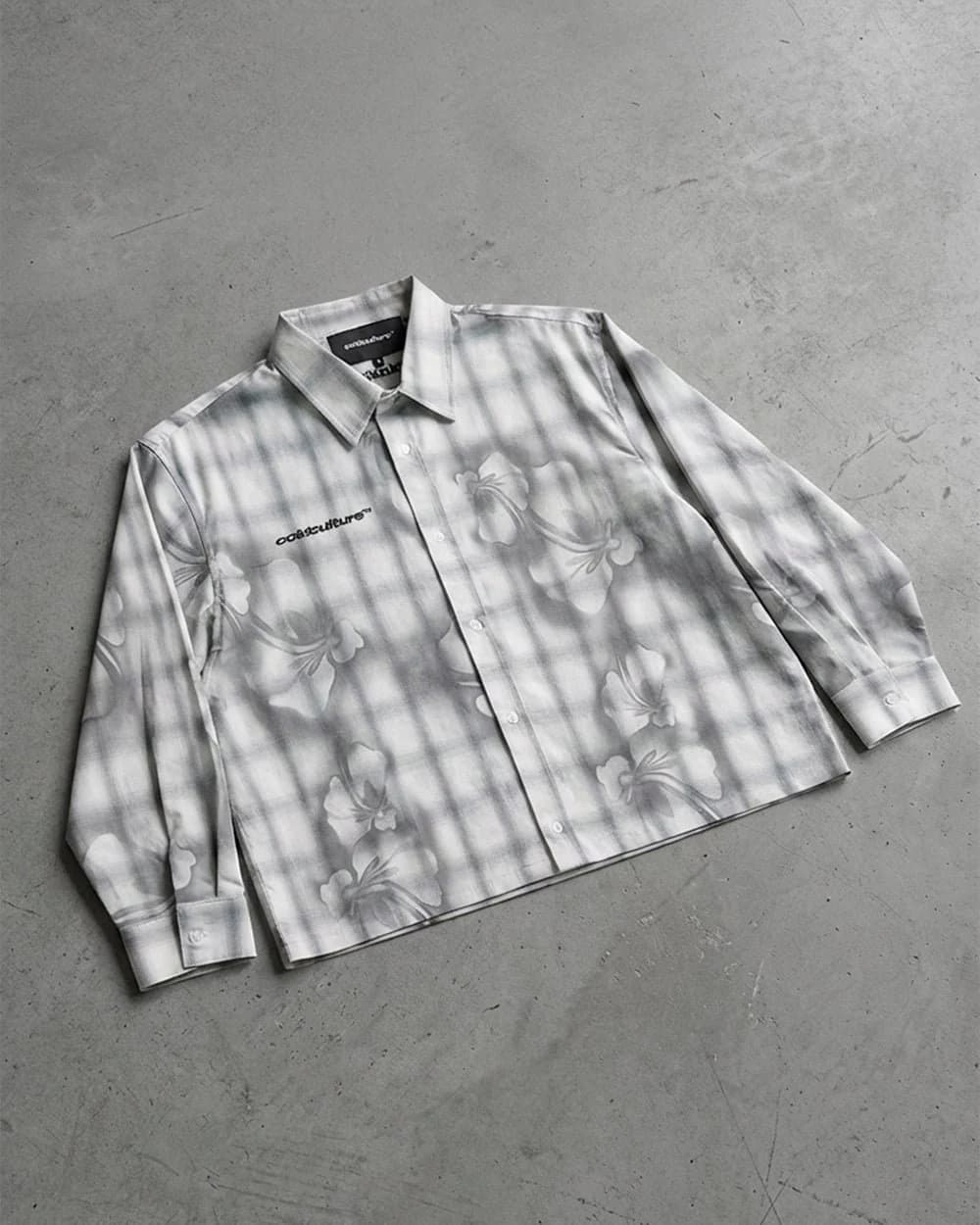 ALOHA SHIRT GREY 7