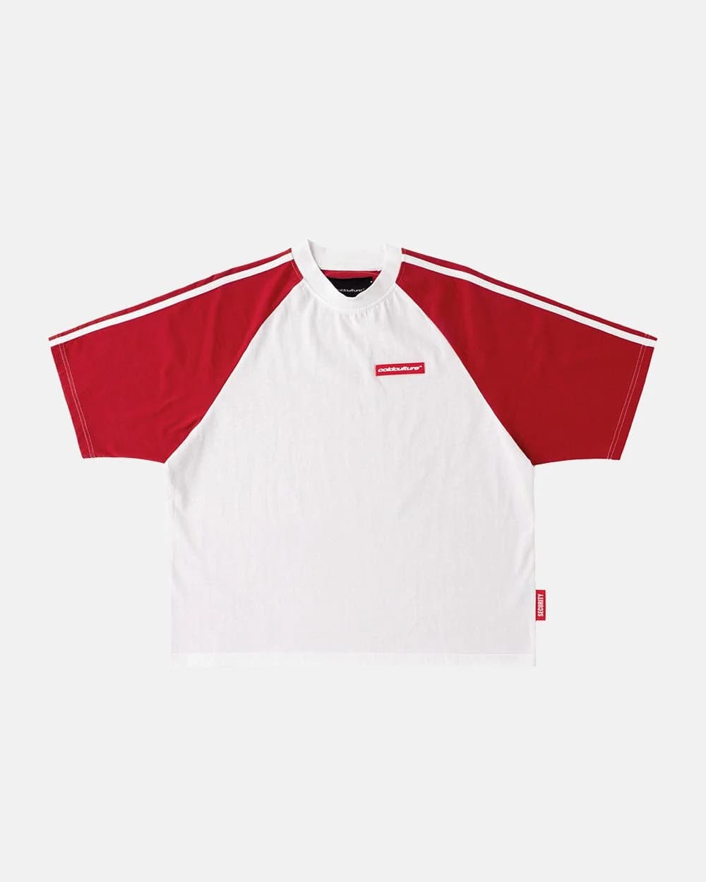 COMBO TEE WHITE/RED by COLD CULTURE