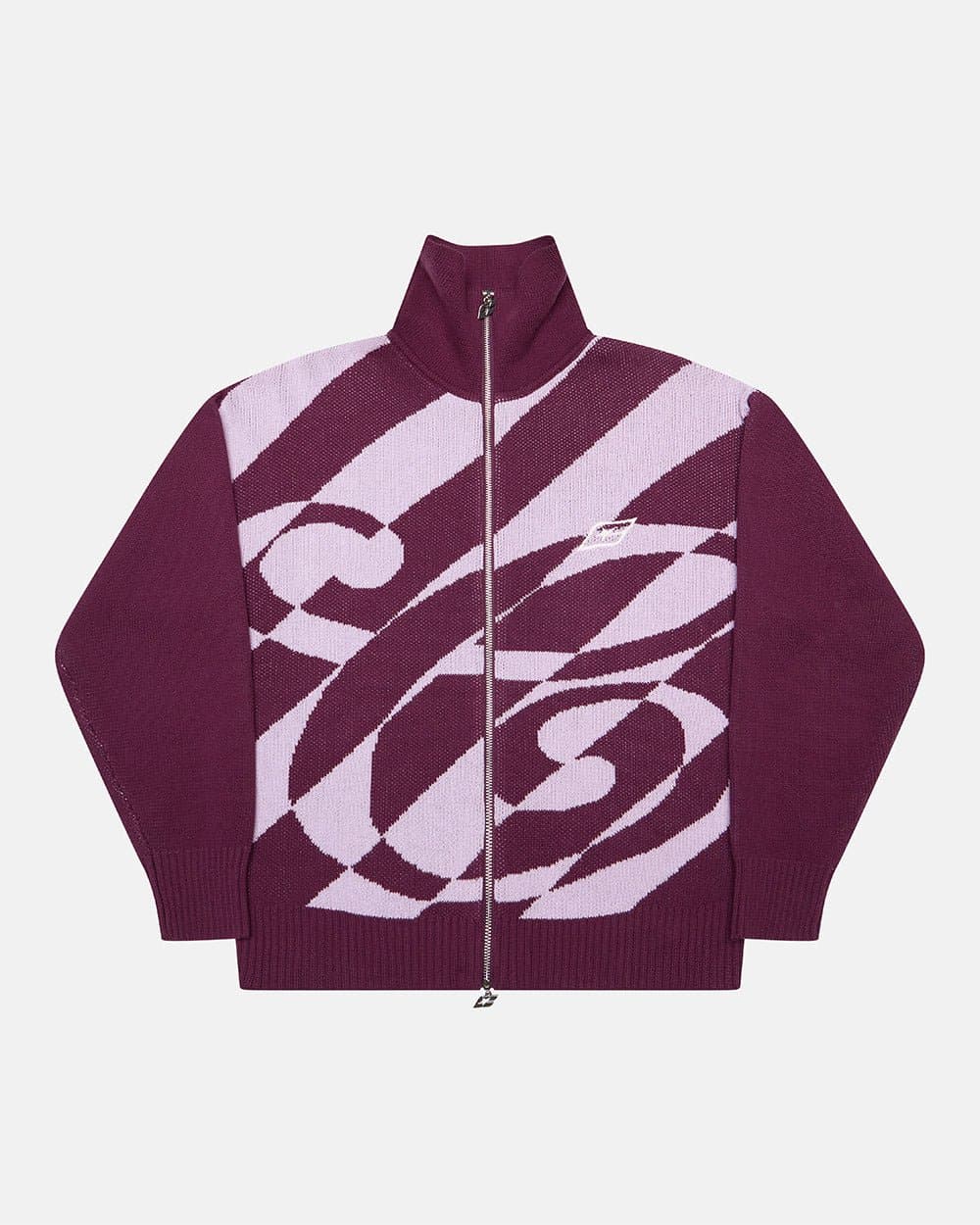 LINES FUSION KNIT PINK & PURPLE by COLD CULTURE