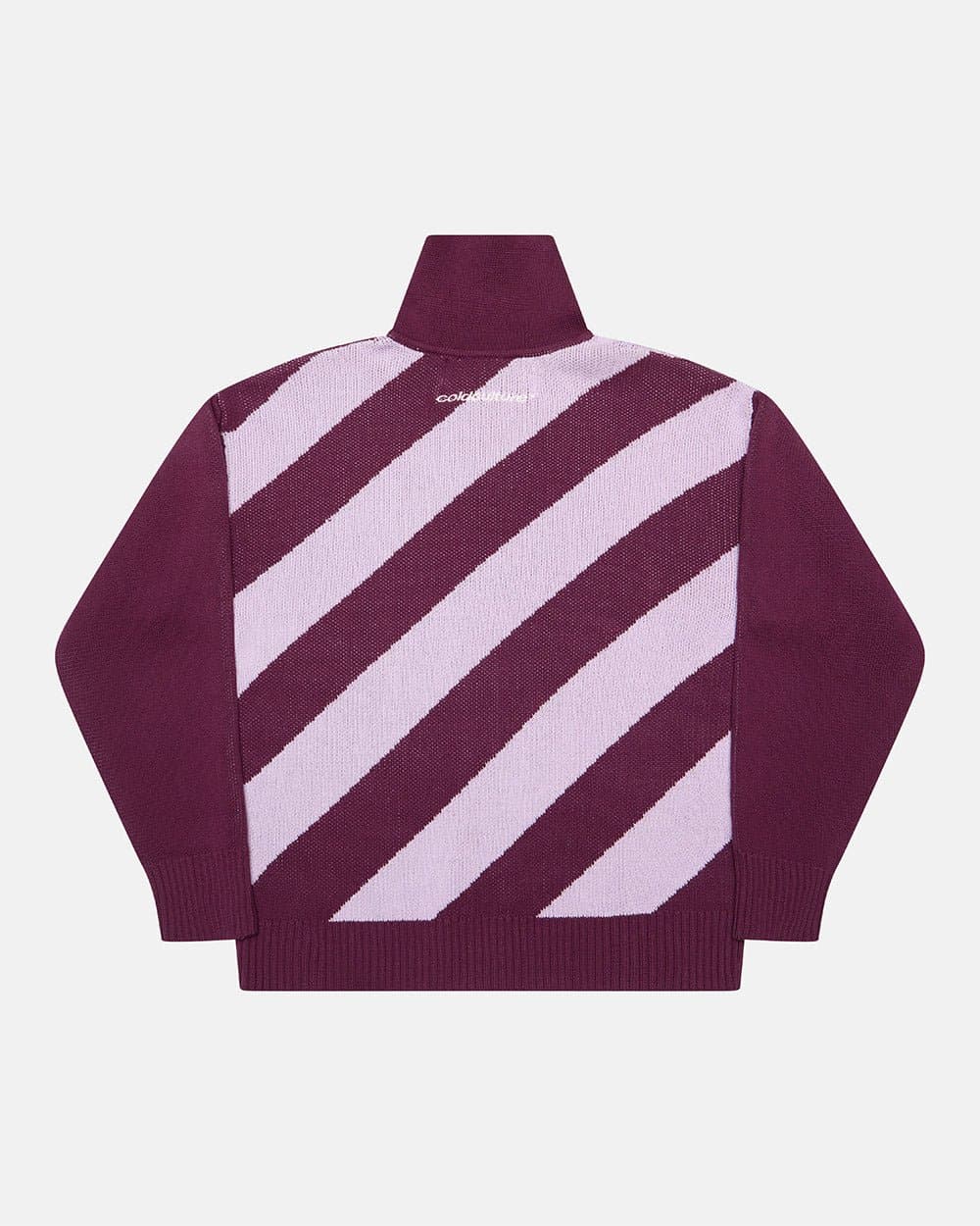 LINES FUSION KNIT PINK & PURPLE 2
