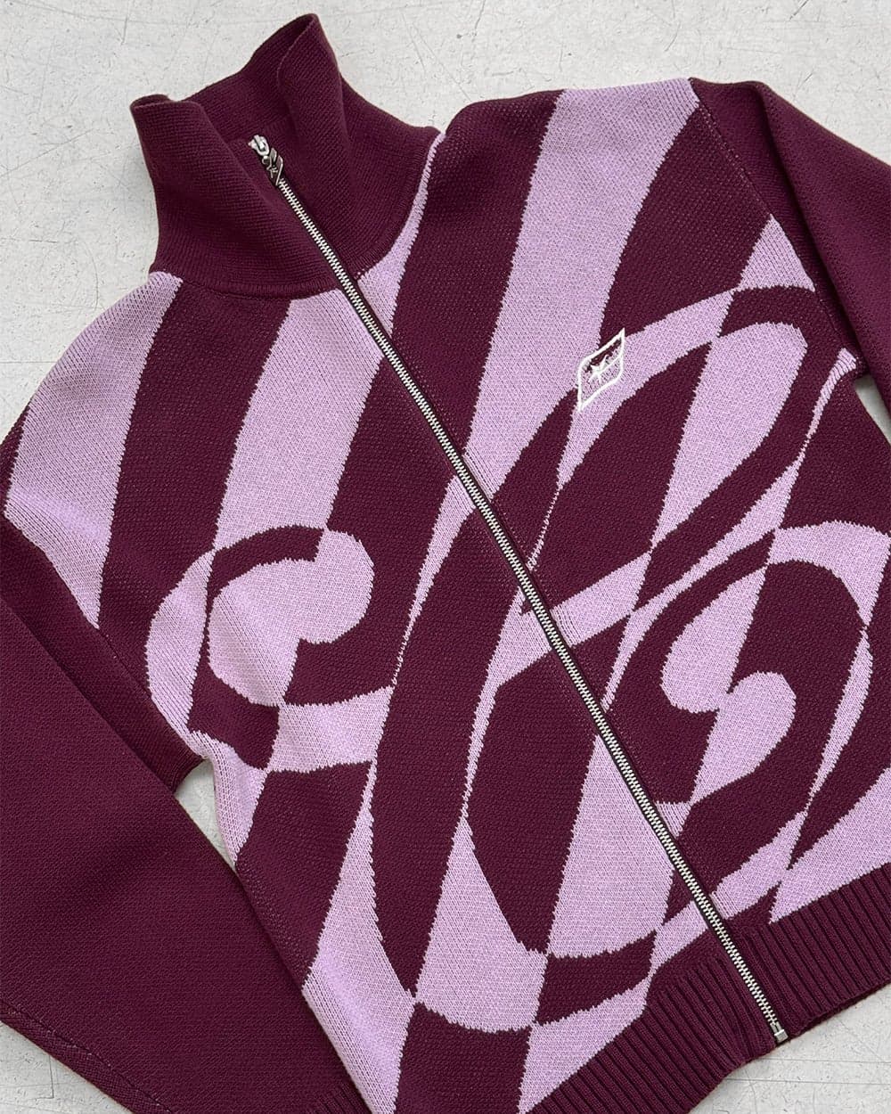 LINES FUSION KNIT PINK & PURPLE 7
