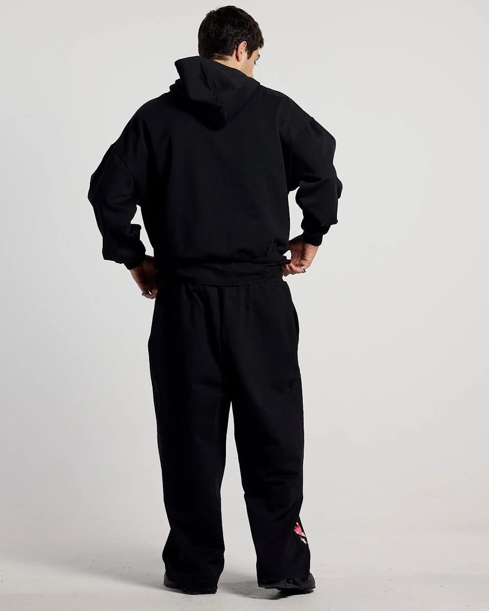 WILD CAMO HOODIE BLACK 4