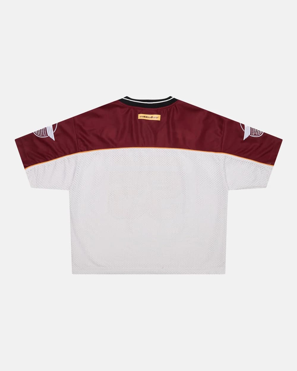 AERO STEED TEE CREAM/BURGUNDY 3