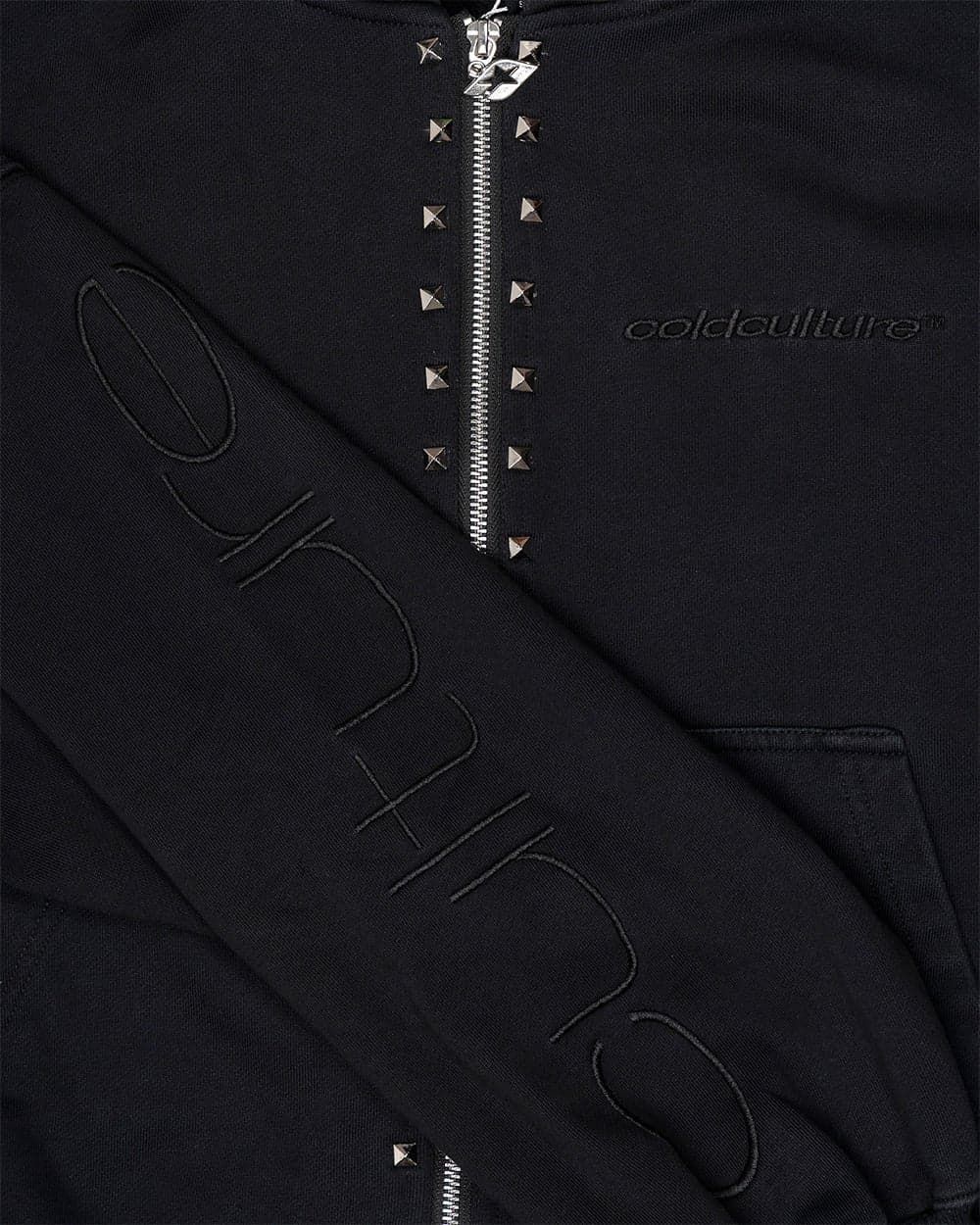 2010 ZIP HOODIE BLACK 5
