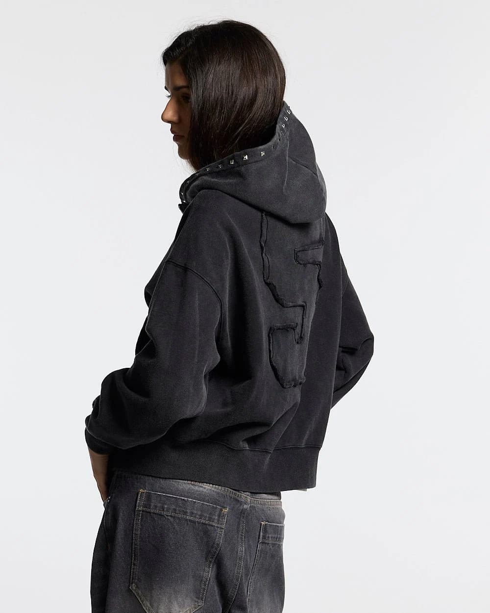 2010 ZIP HOODIE BLACK 7