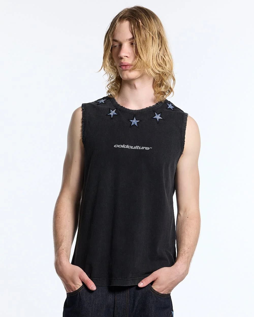 STARSHIP TOP BLACK by COLD CULTURE