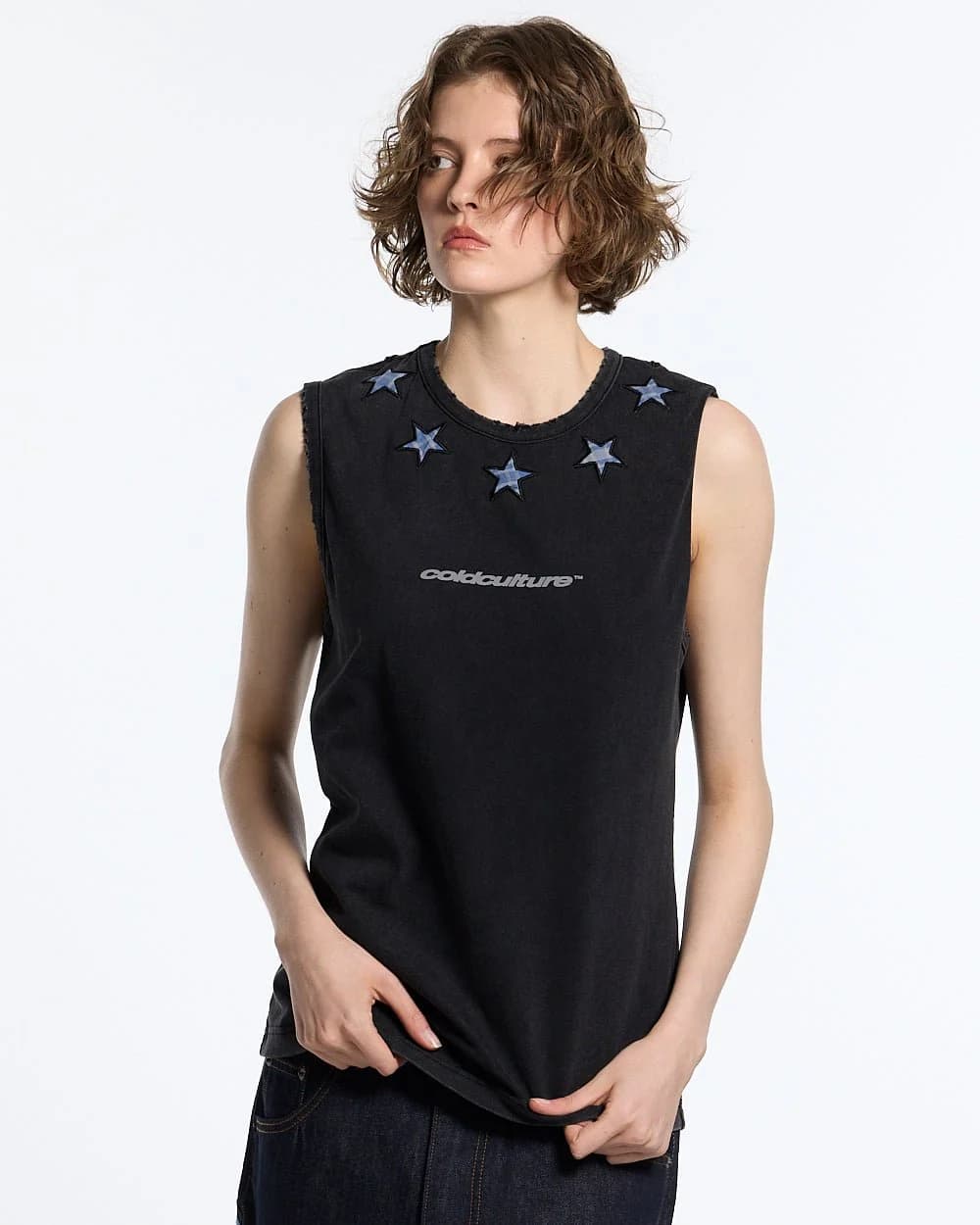 STARSHIP TOP BLACK by COLD CULTURE