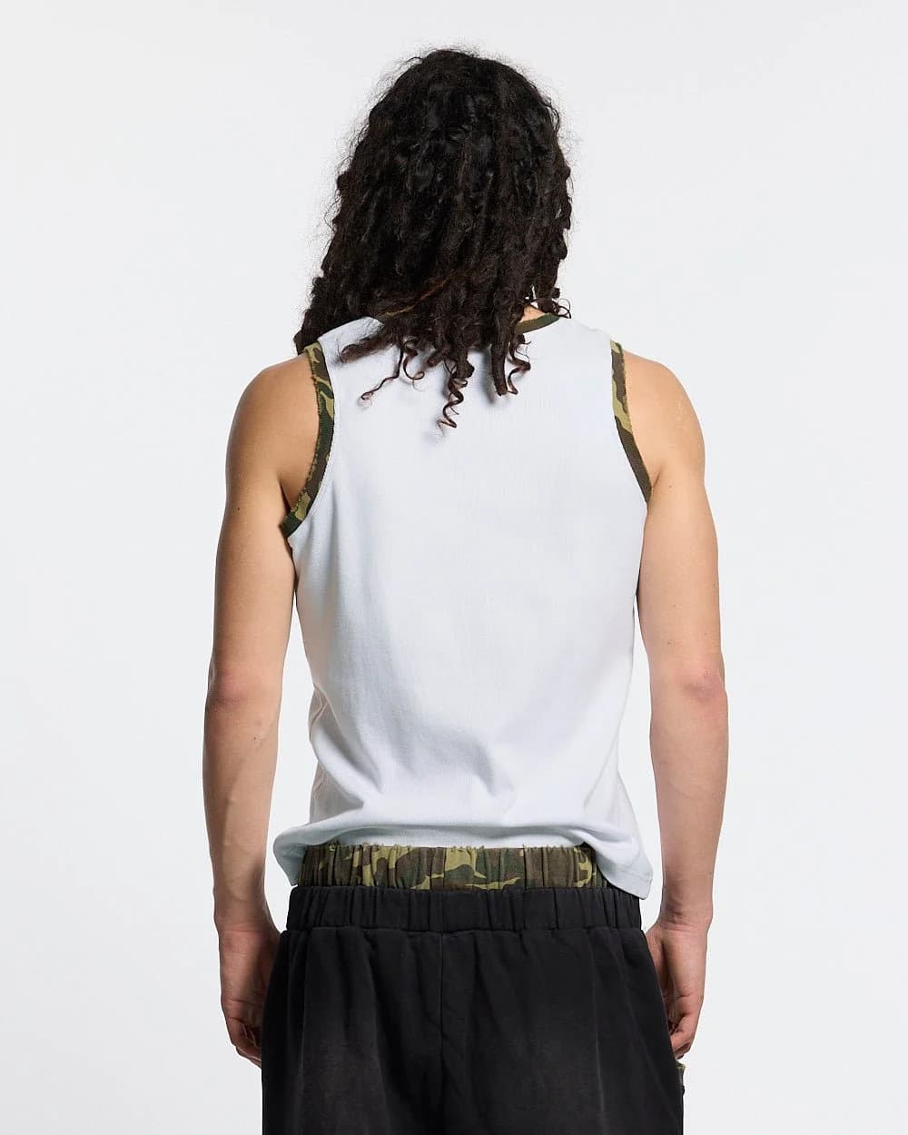 BLACK OPS TANK TOP WHITE by COLD CULTURE