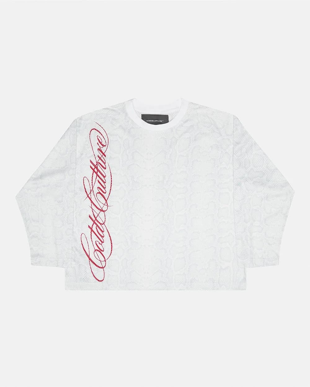 RIOT MESH LONGSLEEVE WHITE by COLD CULTURE