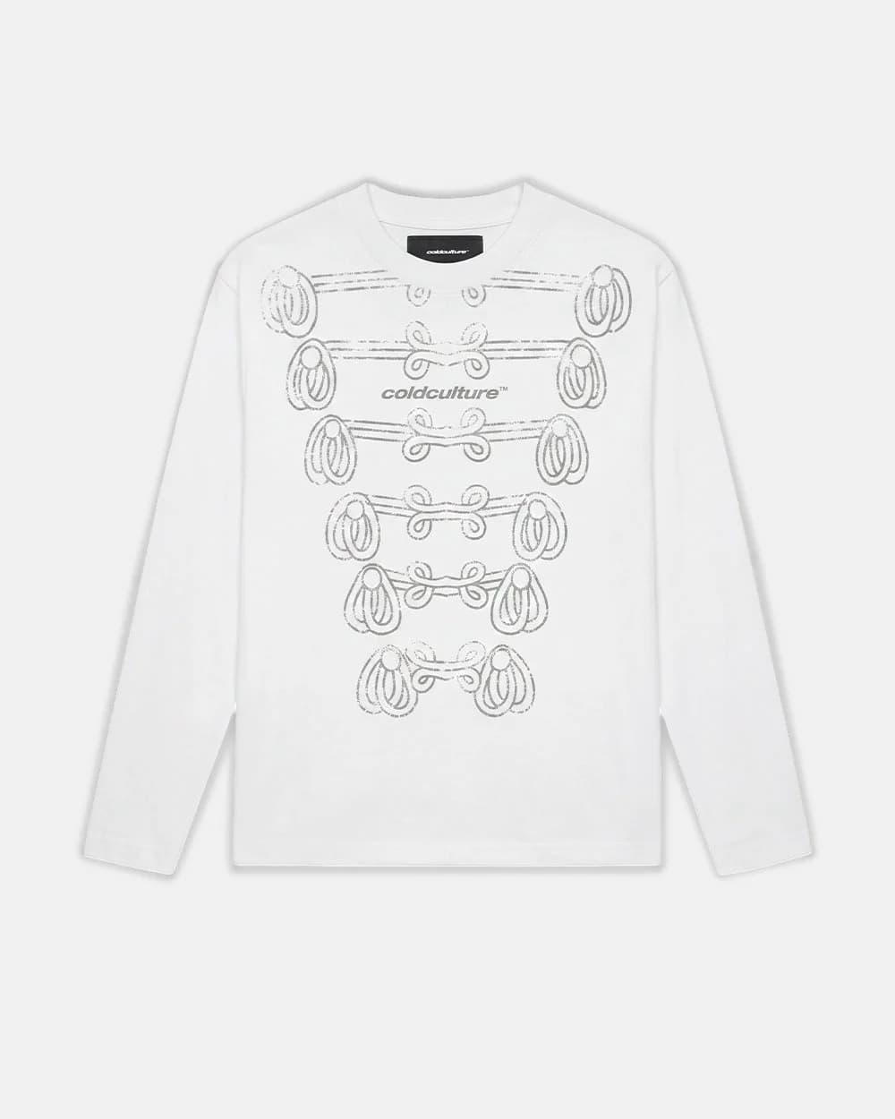 KNOTTING HILL LONGSLEEVE WHITE by COLD CULTURE