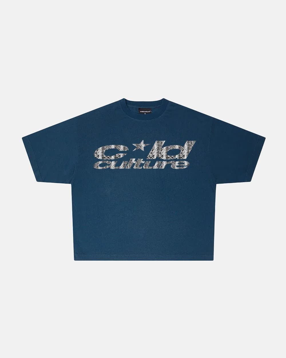 WILD SNAKE TEE NAVY BLUE by COLD CULTURE