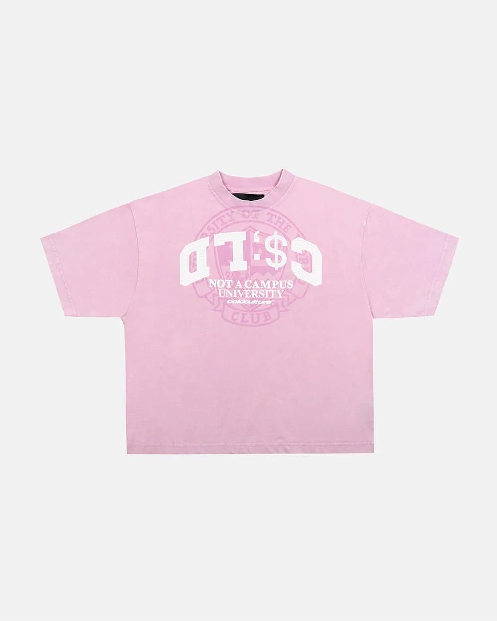 CAMPUS TEE PINK by COLD CULTURE