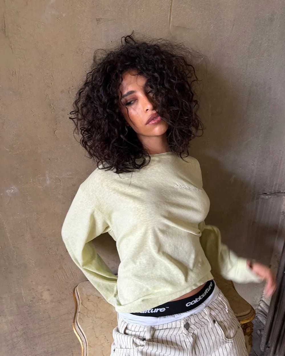 OLD SOUL LONGSLEEVE PALE YELLOW 8